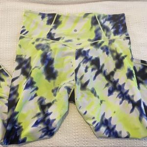 Athleta Elation Tie Dye Leggings Size 2X